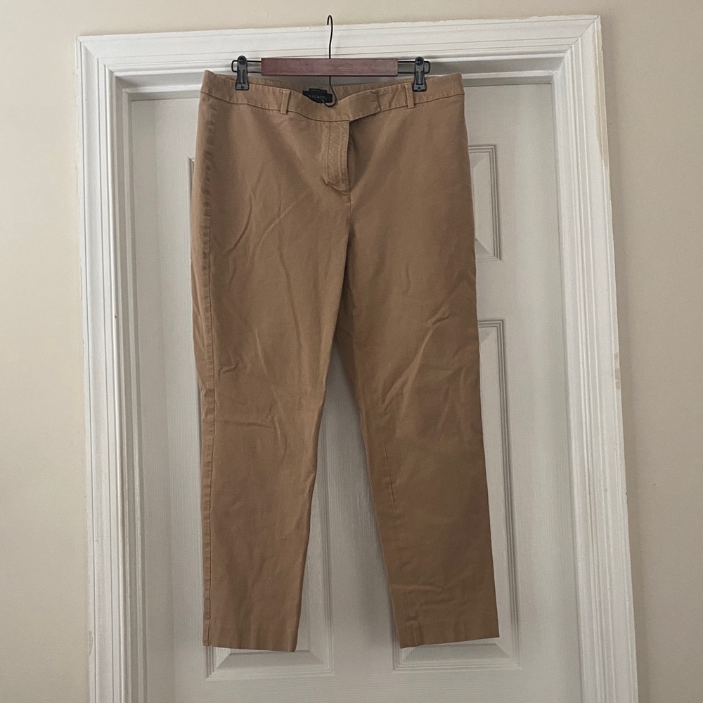 Talbots Slim Tan Chino Pants